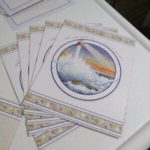 Coastal Nautical Collection Stationary Cards 'Song of the Sea'  by D. Morgan